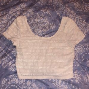 White Crop Top